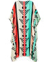 Multi Fancy Soft Satin Silk Kaftan buy casual kaftan online