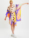 Multi Fancy Soft Satin Silk Kaftan