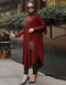 Maroon Latest Printed Kaftans