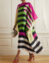Lime Green Latest Printed Wide Width Kaftan Buy designer kaftan