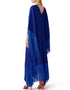 Royal Blue V-Neck Style Fringed Kaftans buy womens kaftan
