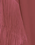 Salmon V-Neck Style Fringed Kaftans pretty Kaftan