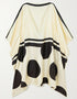 Pastel Grey Latest Printed Maxi Dress Back View