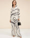 Black Latest Printed Oversize Shirt & Pant