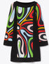 Multi Color Heavy Designer Digital Printed Over Size Tshirt Closure View