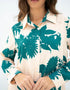 Deep Aqua Latest Heavy Designer Maxi Dress multi color kaftan