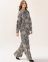 Black Latest Heavy Designer Maxi Dress Back View