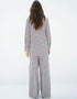 Black Latest Heavy Designer Maxi Dress Closure View