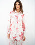 Rosy Pink Latest Heavy Designer Maxi Dress buy casual kaftan