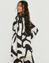 Designer Party Wear Readymade Co-Ords Set White Korean Bsy Pant Shirt Back View