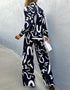 Designer Party Wear Readymade Co-Ords Set Black Korean Bsy Pant Shirt Back View