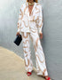 Designer Party Wear Readymade Co-Ords Set Gold Korean Bsy Pant Shirt Front View