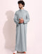Blue Thobes Mulburry Cotton Digital Printed Work