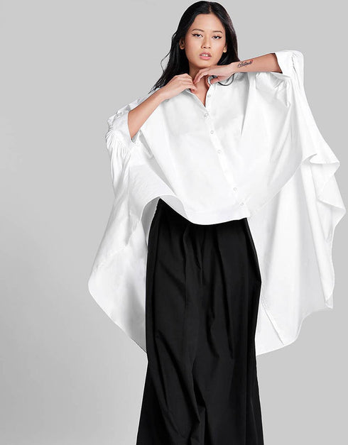 White Natural Cotton Gown