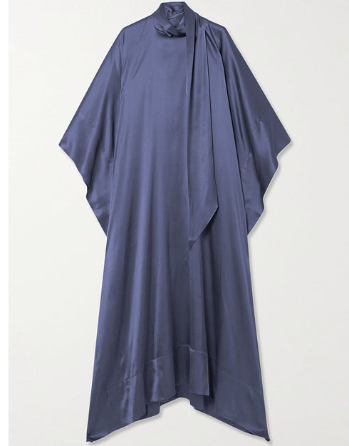 Bright Grey Heavy Designer Heavy Maxi Dress Buy silk kaftan
