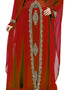 Beautiful Red Colored Georgette Heavy Farasha