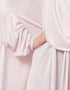 Modest Extra Nose Piece Head To Toe Free Size Jilbab Light Pink