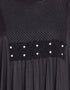 Trendy Pleated Butterfly Kaftan Black