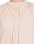 Dubai Pearls Hand work Halter neck Peach Wedding Abaya Peach