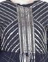 Women Beads sequins embellished party Abaya Navy Blue
