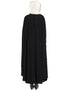 Muslimah Silver embroidered Irani Kaftan Black
