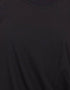 Chic Pleating at Waist Casual Abaya Black