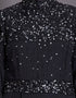 Dubai Embellished Burqown Black
