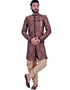 Multicolor Indo western Tanchoi Brocade Chudidaar