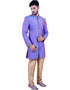 Amethyst Indo western Art Silk Chudidaar Closure View