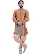 Sienna Brown Indo western Art Silk Dhoti