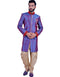 Blueberry Indo western Art Silk Dhoti