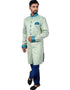 Pista Indo western Art Silk Chudidaar Closure View