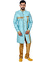 Multi Indo western Dupion Dohra Brocade Silk Chudidaar