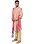 Multi Indo western Fancy Tehra Brocade Silk Chudidaar Closure View
