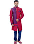 Multi Indo western Brocade Silk Chudidaar