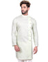 Mint Indo western Cool Cotton Chudidaar Closure View