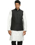 Black Jacket Art Silk NA