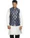 Blue Jacket Zari Brocade NA