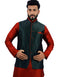 Dark Oak Leaf Jacket Art Silk NA