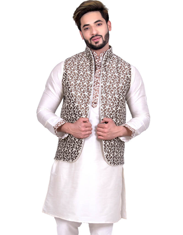 Copper Golden Jacket Silk NA