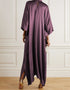 Salmon Heavy Designer Heavy Maxi Dress Closure View