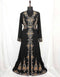 Muslimah Wedding moroccan Style caftan Black