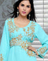 Aline kaftan cut work