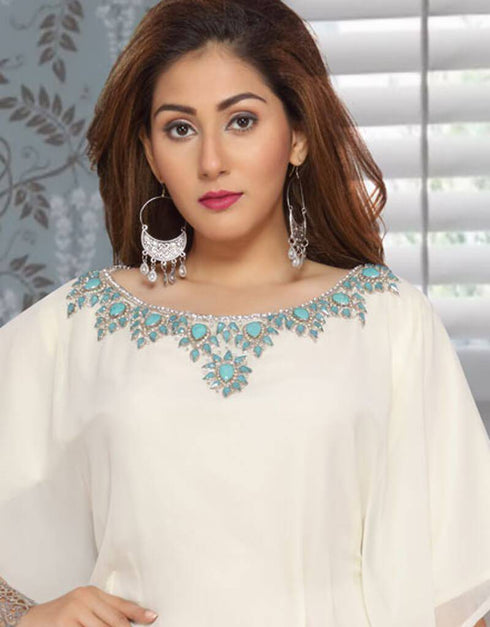 Beautiful Farasha With Golden Hand Work