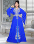Bell Sleeves Embroidered Kaftan Bright