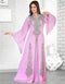 Captivating Faux Georgette Embroidered Jacket Style Kaftan