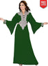 Carmine Fancy Bell Sleeve Slim Fit Kaftan
