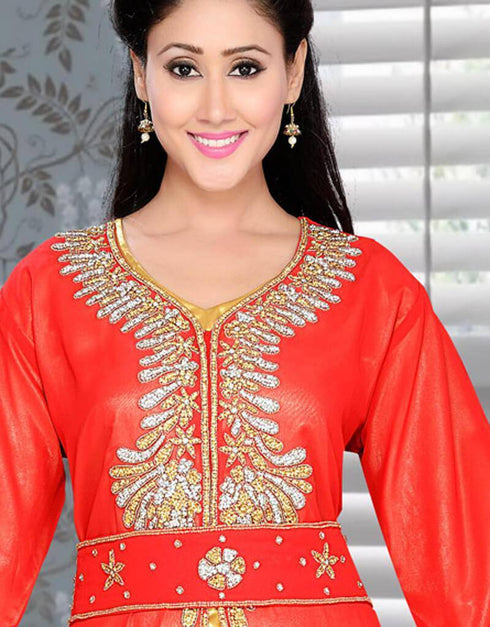 Classy Jacket Style Moroccan Kaftan