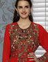 Copper Embroidered Fashionable Moroccan Kaftan