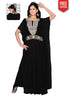 Dainty Embroidered Kaftan Maroon